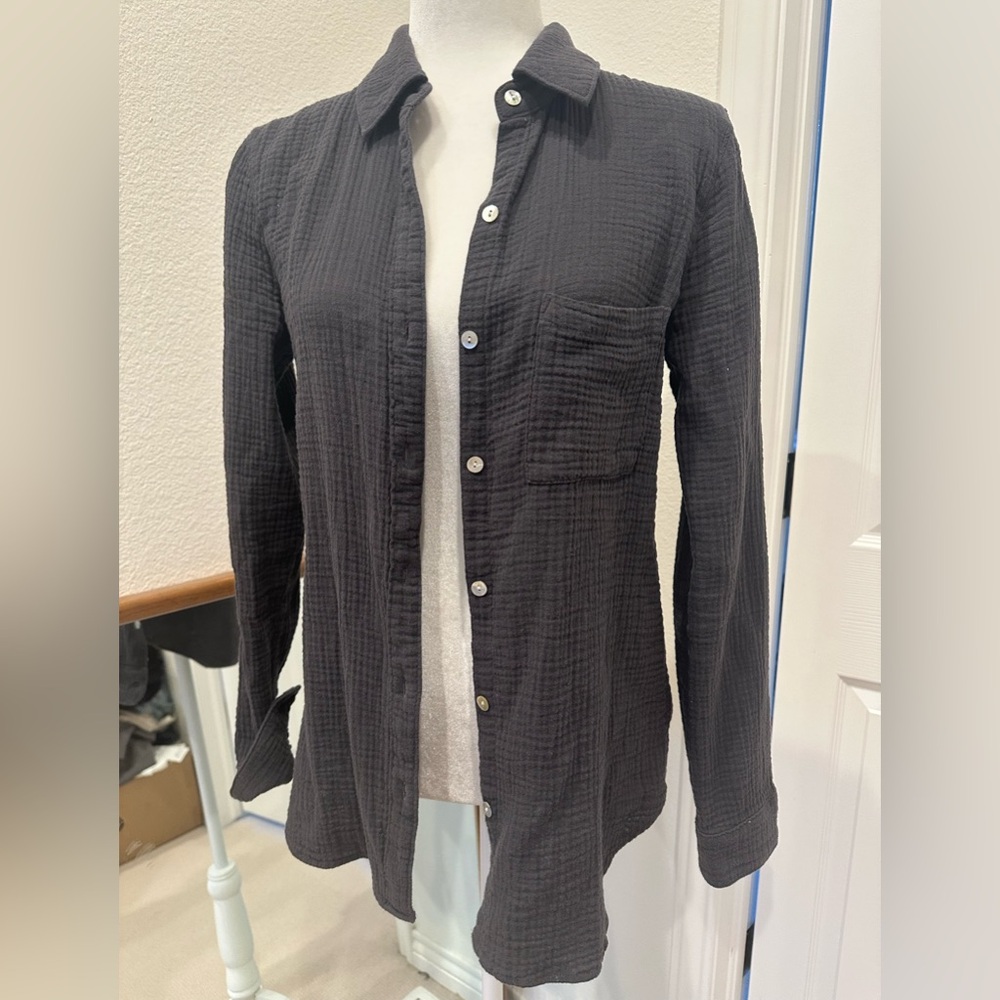 Faherty Organic Cotton Gauze Button up Shirt